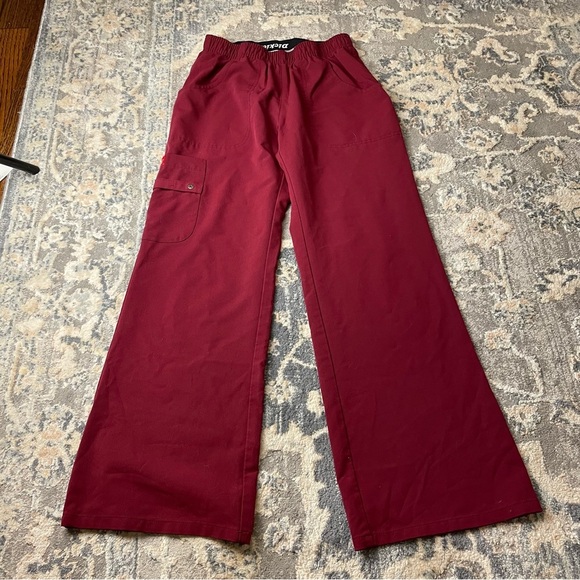 Dickies Red/Maroon Elastic Waist Pants - Picture 1 of 5